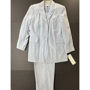 Travis Ayers Petite Pants Suit 2pc Women's 12P Retail $200 Business Academia NWT